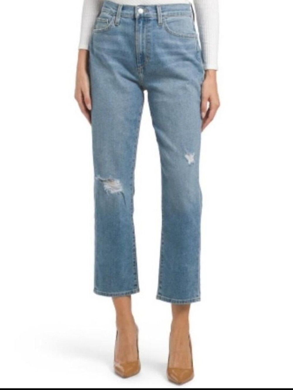 Joe's Jeans The Honor High Rise Straight Leg Jeans Size 33/16 Button Fly NEW